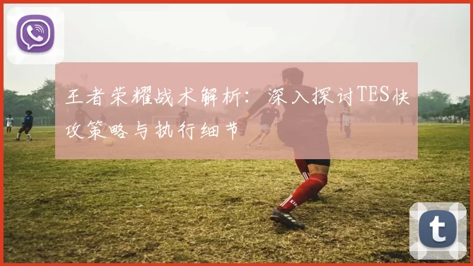 王者荣耀战术解析：深入探讨TES快攻策略与执行细节