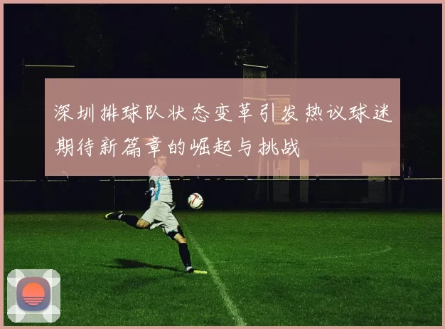 深圳排球队状态变革引发热议球迷期待新篇章的崛起与挑战