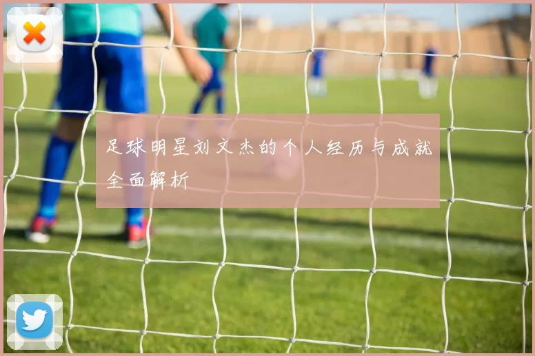 足球明星刘文杰的个人经历与成就全面解析