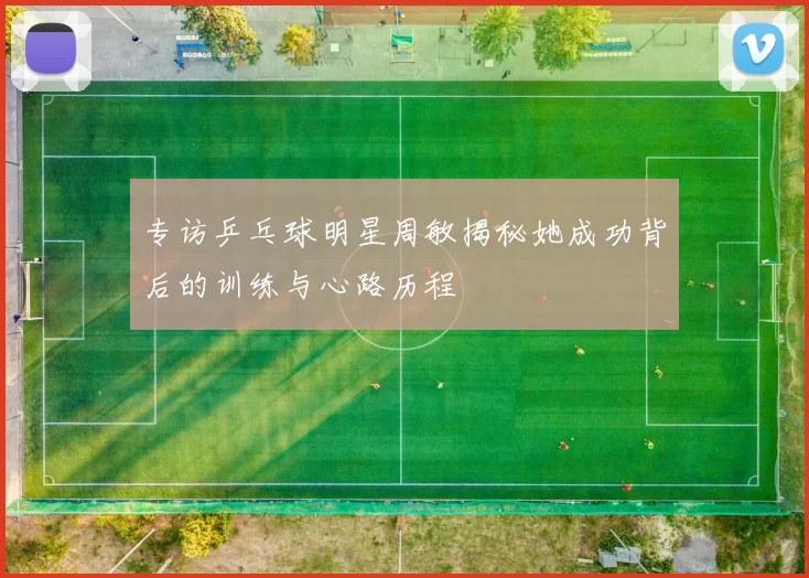 专访乒乓球明星周敏揭秘她成功背后的训练与心路历程