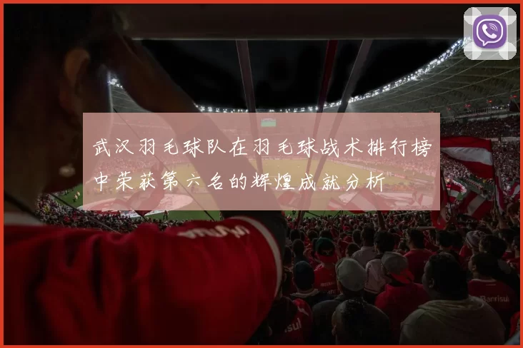 武汉羽毛球队在羽毛球战术排行榜中荣获第六名的辉煌成就分析